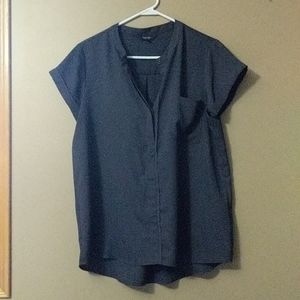 Charcoal blouse